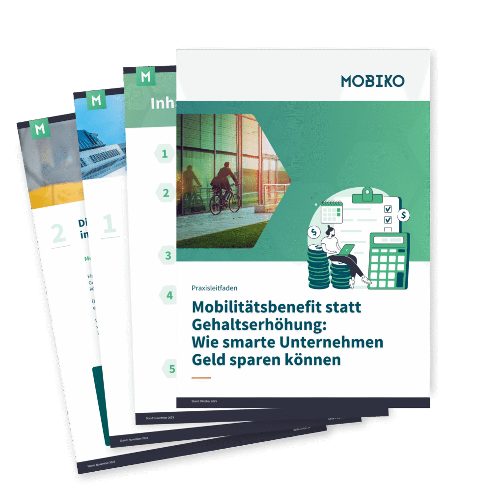Vorschaubild Leitfaden Mobilitätsbenefit statt Gehaltserhöhung