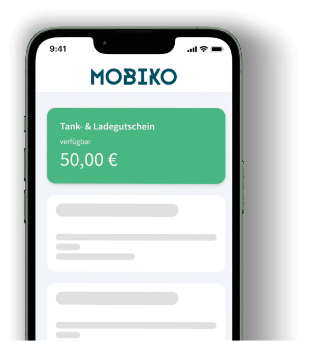 Tank- und Ladegutschein in der MOBIKO App